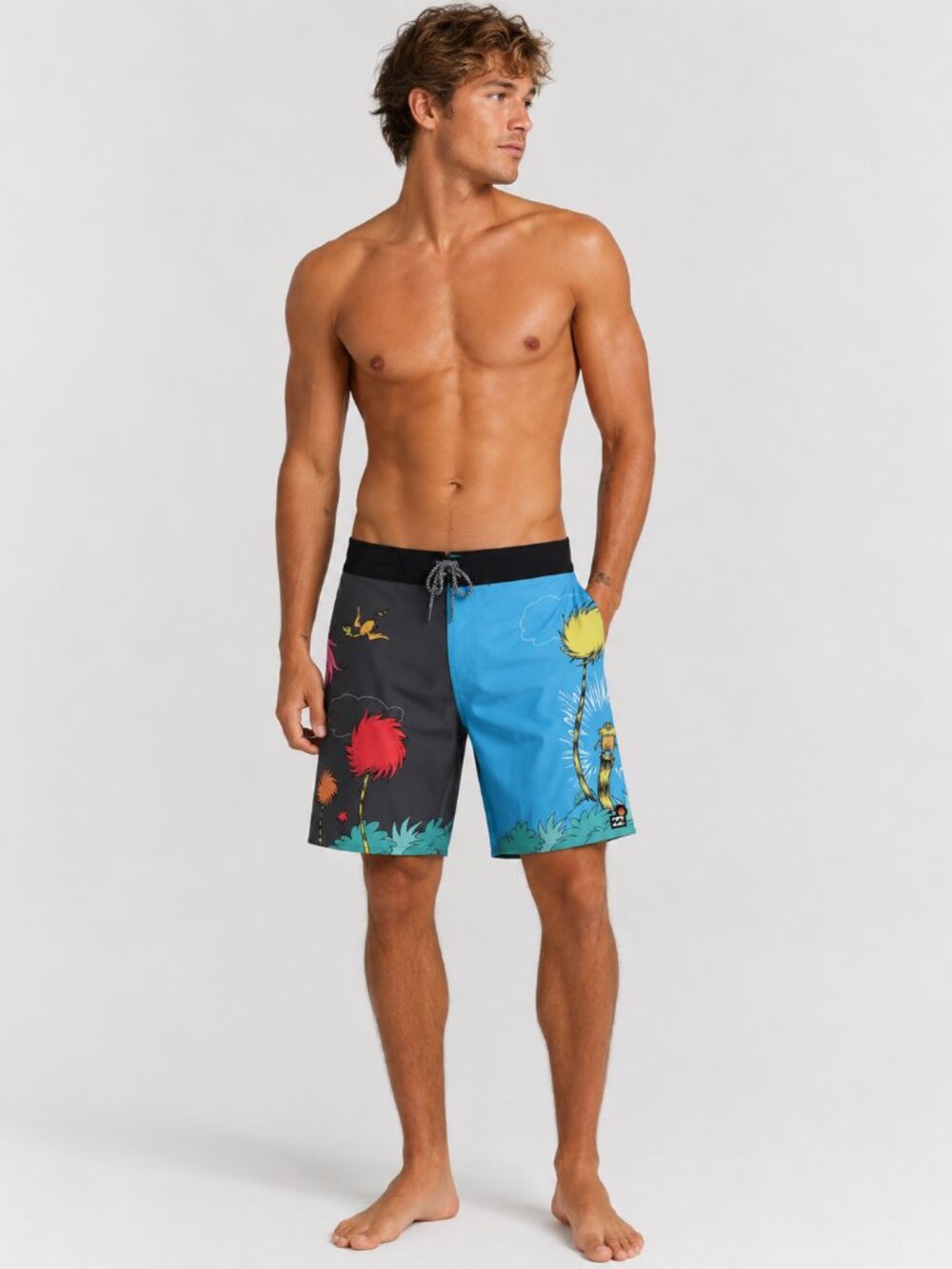 NEW Billabong Dr. Suess The Lorax Sundays Pro Board Shorts Size 36